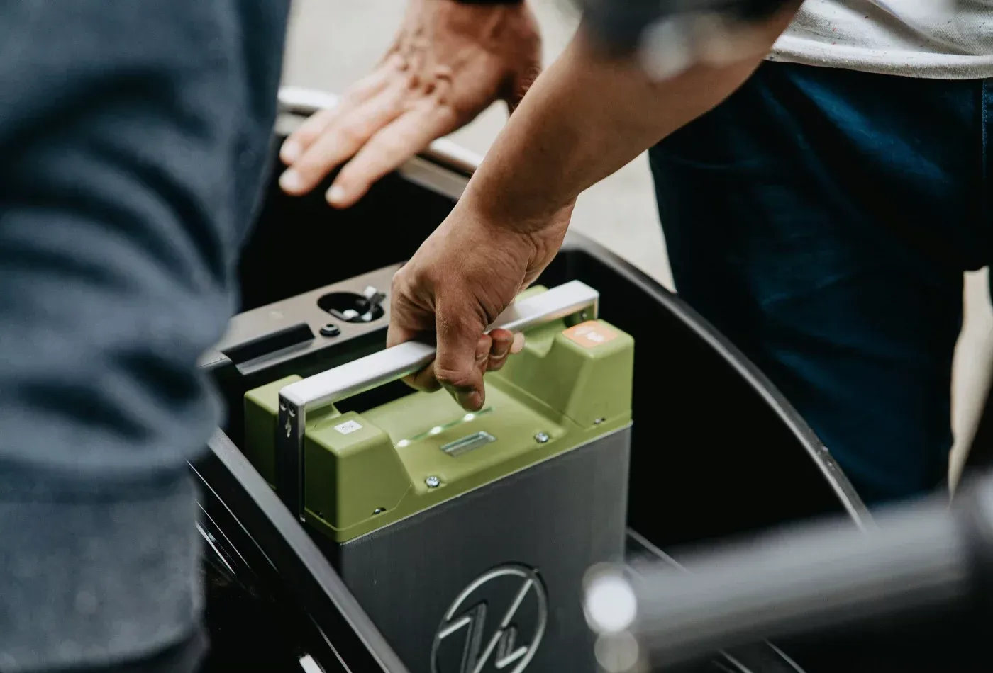 Battery storage equipment representing Electrical Energy Storage Systems training